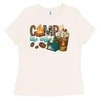 Bone camp life coffee with coffee cup Ladies Tee - texasbilliewilder