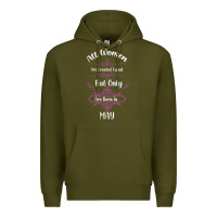 Army Green all women are created equal but only the smartest are born in may Premium Hoodie - Bettercallsaul