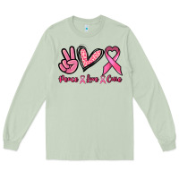 Matcha Peace love cure Long Sleeve Tee - NancyCooperArtShop