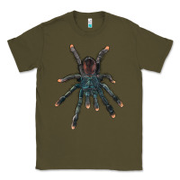Army Green Pink Toe Tarantula Classic Tee - LillyAllenDesigns