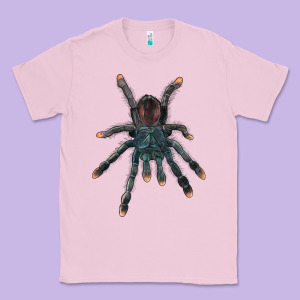 Pink Toe Tarantula Classic Tee Designed By Lillyallendesigns