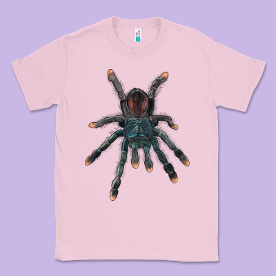Pink Toe Tarantula Classic Tee Designed By Lillyallendesigns