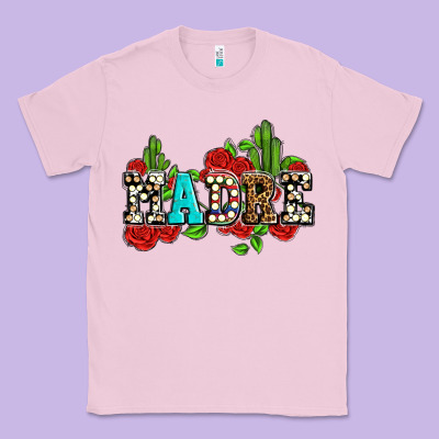 Madre With Roses And Cactus Classic Tee Designed By Adodesignshop