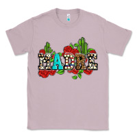 Lilac madre with roses and cactus Classic Tee - AdoDesignShop