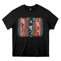 Black easter spring floral brushstroke Heavy Core Tee - Artiststas