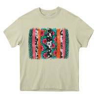 Mossy easter spring floral brushstroke Heavy Core Tee - Artiststas