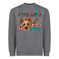 Storm life is better with a yorkie Heavyweight Sweatshirt - Jasminsmagicworld