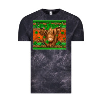 Cloud Black st patricks day long haired cow Vintage Tee - Jasminsmagicworld