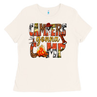 Bone campers gonna camp western Ladies Tee - texasbilliewilder