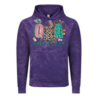 Cloud Purple qma qualified medical aide Vintage Hoodie - AdoDesignShop