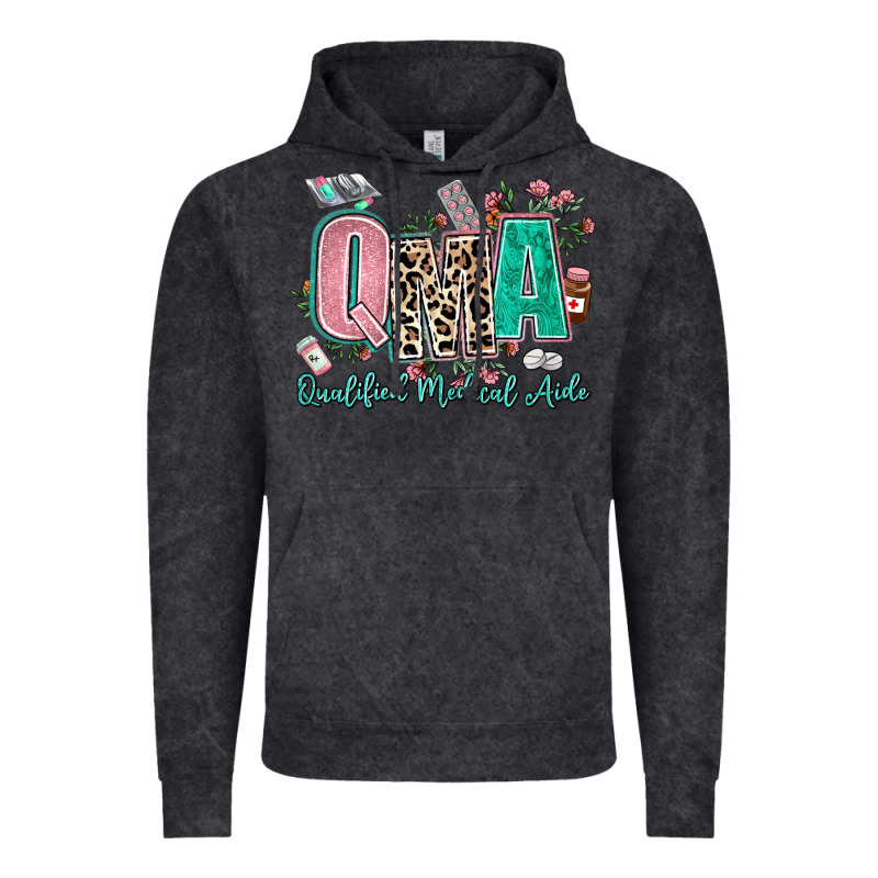 Qma Qualified Medical Aide Vintage Hoodie by AdoDesignShop | Teevron