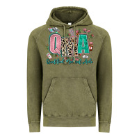 Vintage Olive qma qualified medical aide Vintage Hoodie - AdoDesignShop