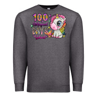 Charcoal Heather 100 magical days school Premium Sweatshirt - SublimationCraftShop