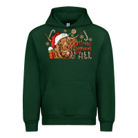 Forest Green merry christmas yall Urban Hoodie - CowGirlArtShop