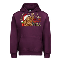 Mauve Wine merry christmas yall Urban Hoodie - CowGirlArtShop