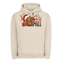 Pigment French Oak merry christmas yall Urban Hoodie - CowGirlArtShop