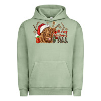 Pigment Oil Green merry christmas yall Urban Hoodie - CowGirlArtShop