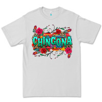 Dove Grey chingona Premium Tee - texasbilliewilder
