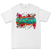 White chingona Premium Tee - texasbilliewilder
