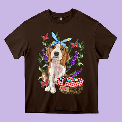 Heavy Core Tee Easter Beagle