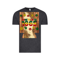 Juneteenth 1865 12 Oz Can Cooler (regular) Vintage Tee | Teevron
