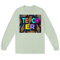 Matcha Western Teacher Flash Long Sleeve Tee - LillyAllenDesigns