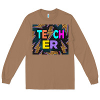 Toasted Coconut Western Teacher Flash Long Sleeve Tee - LillyAllenDesigns