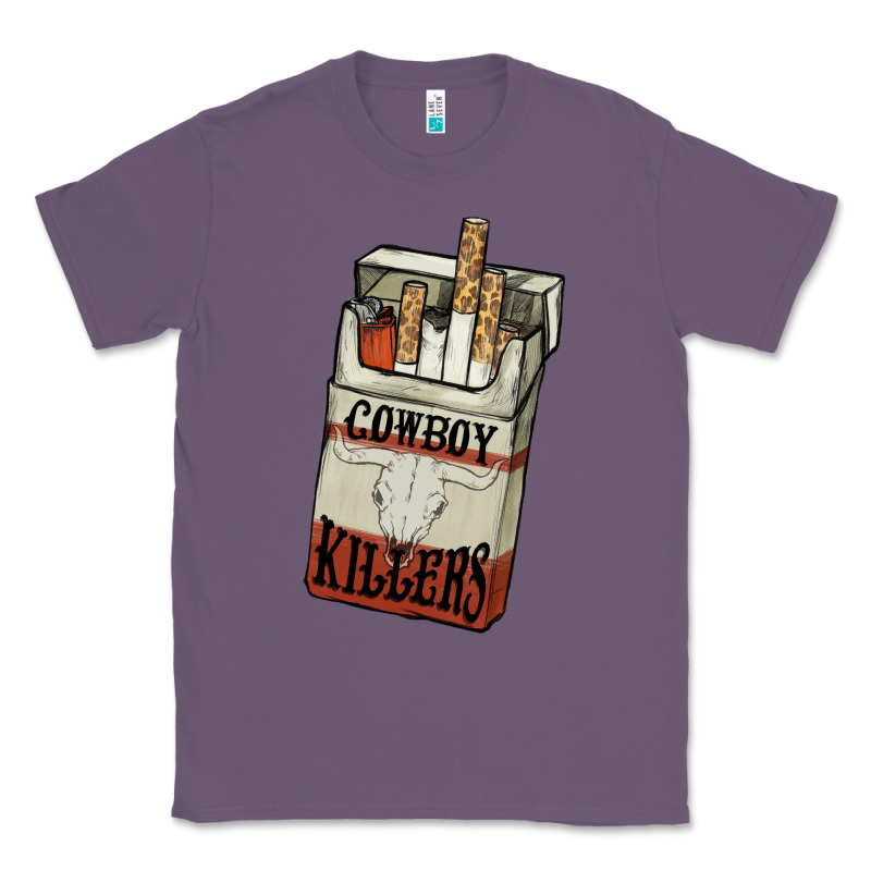 Cowboy Killers Cigarette Package Classic Tee by NancyCooperArtShop | Teevron