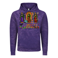 Cloud Purple our lady of guadalupe happy hallothanksmas Vintage Hoodie - JahusDesignShop