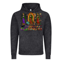 Vintage Black our lady of guadalupe happy hallothanksmas Vintage Hoodie - JahusDesignShop