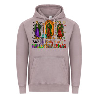 Our Lady Of Guadalupe Happy Hallothanksmas Vintage Hoodie | Teevron