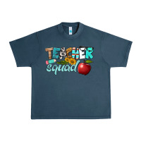 Midnight Navy teacher squad Urban Heavy Tee - BundleAndBundleShop