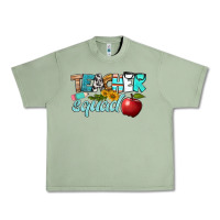 Oil Green teacher squad Urban Heavy Tee - BundleAndBundleShop