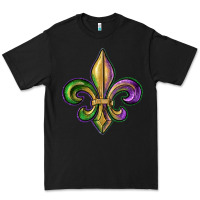 Black fleur de lis Premium Tee - RanaPortraitStore