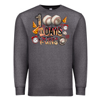 Charcoal Heather 100 of days runs Premium Sweatshirt - SublimationCraftShop