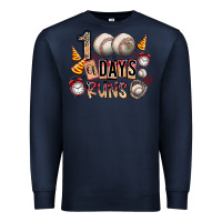 Navy 100 of days runs Premium Sweatshirt - SublimationCraftShop