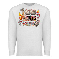 Oatmeal Heather 100 of days runs Premium Sweatshirt - SublimationCraftShop
