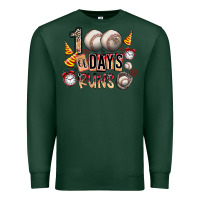 Sports Green 100 of days runs Premium Sweatshirt - SublimationCraftShop