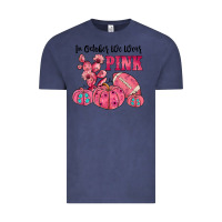 Vintage Denim in october we wear pink Vintage Tee - JahusDesignShop