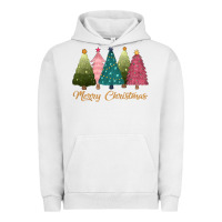Pigment Lunar Rock merry christmas trees Urban Hoodie - CowGirlArtShop