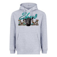 Heather Grey show mom aztec cowhide black angus Heavyweight Hoodie - Artiststas