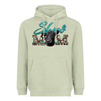 Matcha show mom aztec cowhide black angus Heavyweight Hoodie - Artiststas