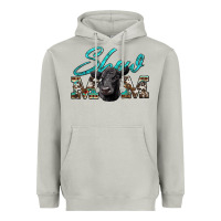 Moon Dust show mom aztec cowhide black angus Heavyweight Hoodie - Artiststas