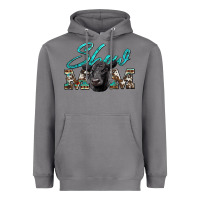 Storm show mom aztec cowhide black angus Heavyweight Hoodie - Artiststas
