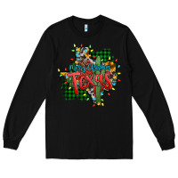 Black western desert christmas texas map Long Sleeve Tee - Jasminsmagicworld