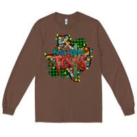 Chestnut western desert christmas texas map Long Sleeve Tee - Jasminsmagicworld