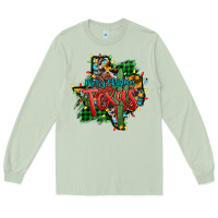 Matcha western desert christmas texas map Long Sleeve Tee - Jasminsmagicworld