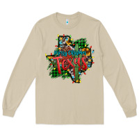 Mushroom western desert christmas texas map Long Sleeve Tee - Jasminsmagicworld