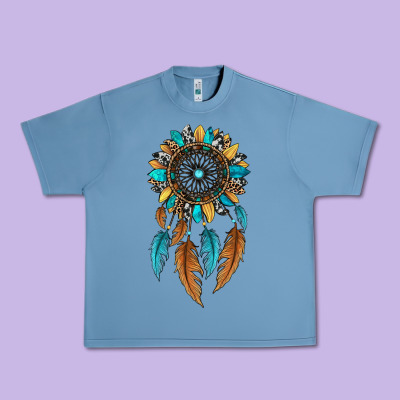 Dreamer Catcher Sunflower Urban Heavy Tee Designed By Jahusdesignshop