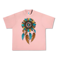 Salmon dreamer catcher sunflower Urban Heavy Tee - JahusDesignShop